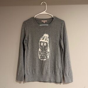 Banana Republic Gray Knit Sweater